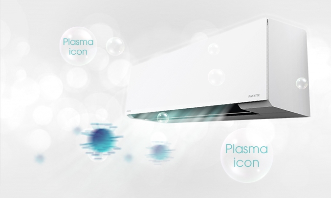 Công nghệ Plasma Ion máy lạnh Toshiba Inverter 2 HP RAS-H18E2KCVG-V