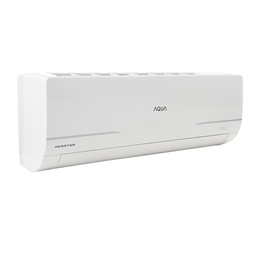 Góc trái máy lạnh Aqua Inverter 1 HP AQA-KCRV10WNMA