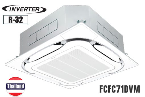 Máy lạnh âm trần 24.000 BTU 3 HP - Daikin Inverter FCFC71DVM/RZFC71DVM+BRC2E61+BYCQ125EAF điều khiển có dây