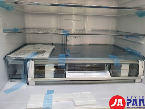 Tủ lạnh Hitachi R-WXC74N (X) hút chân không - 735L Đen gương 2021 - 3