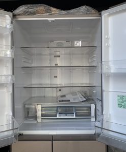 Ngăn trên Tủ lạnh Hitachi R-G4800F 475L, màu vàng cát, 2015