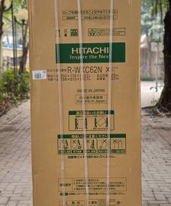 Tủ lạnh Hitachi R-WXC62S (X) - Hút chân không, 615L, Đen gương, 2022 - Hình 1