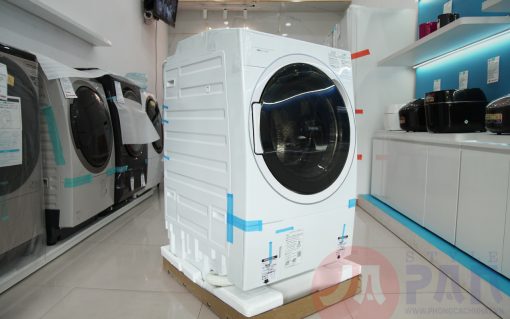 Góc phải Máy giặt Toshiba TW-127X9L (W) - Giặt 12kg, sấy 7kg, Tự trộn nước giặt và nước xả 2021