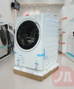 Góc trái Máy giặt Toshiba TW-127X9L (W) - Giặt 12kg, sấy 7kg, Tự trộn nước giặt và nước xả 2021