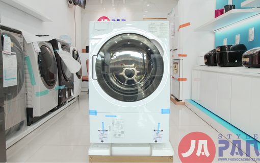 Mặt trước Máy giặt Toshiba TW-127X9L (W) - Giặt 12kg, sấy 7kg, Tự trộn nước giặt và nước xả 2021