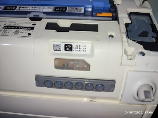 Ảnh cận cảnh góc phải Máy Lạnh Mitsubishi Nội Địa Nhật MSZ-ZW4018S-W Inverter 2HP (2018)