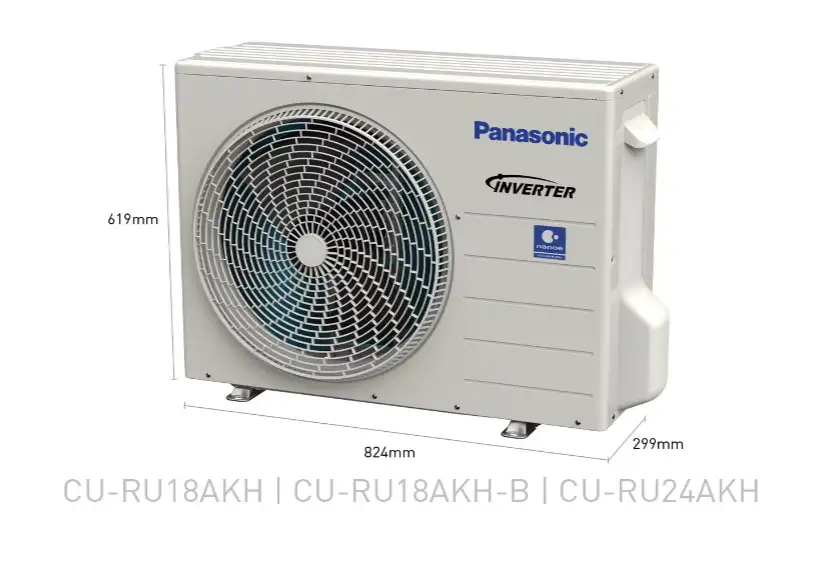 Máy lạnh Panasonic Inverter 2.5 HP CU/CS-RU24AKH-8