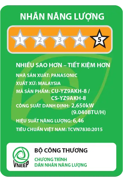 Máy lạnh Panasonic Inverter 2.5 HP CU/CS-RU24AKH-8