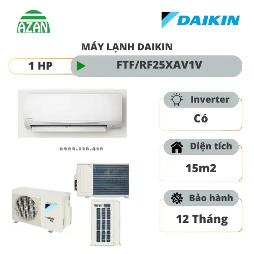 Máy lạnh Daikin Inverter 1 HP FTKY25WAVMV
