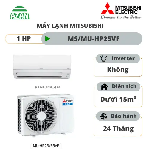 Máy lạnh Mitsubishi Electric 1 HP MS-HP25VF