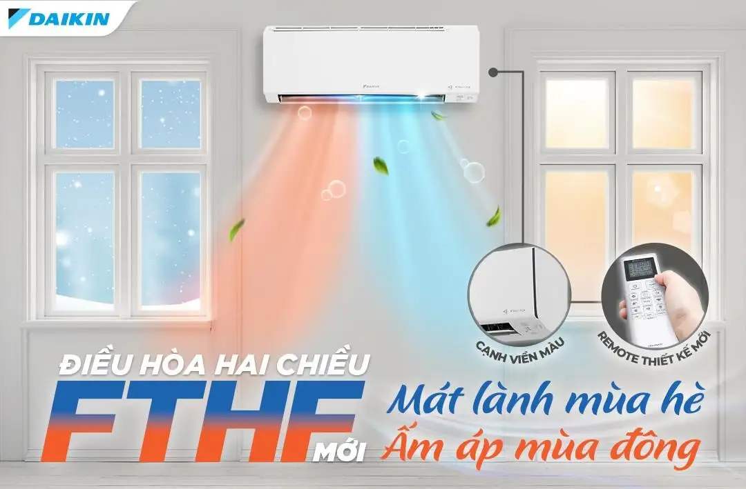 Máy lạnh Daikin Inverter 1 HP FTHF25XVMV