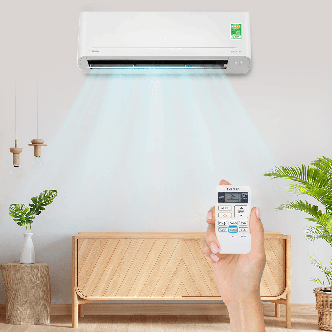 Máy lạnh Toshiba Inverter 1.5HP RAS-H13S4KCV2G-V