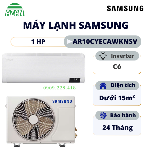 Máy lạnh Samsung Inverter 1 HP AR10CYECAWKNSV
