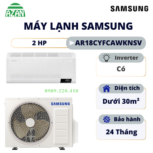Máy lạnh Samsung Inverter 2 HP AR18CYFCAWKNSV