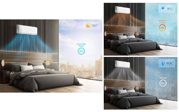 Máy lạnh Casper Inverter 1 HP XH-09IF35