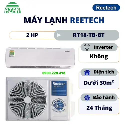 Máy lạnh Reetech 2 HP RT18-TB-BT