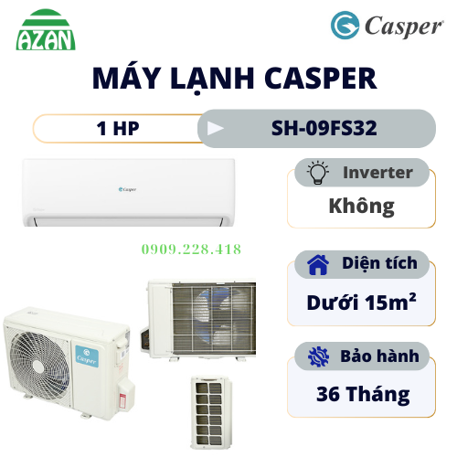 Máy lạnh Casper 1 HP SH-09FS32
