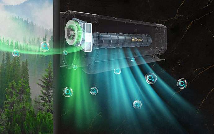 Máy lạnh Casper Inverter 1 HP XH-09IF35