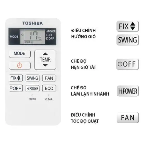 Máy lạnh Toshiba Inverter 1 HP RAS-H10L3KCVG-V