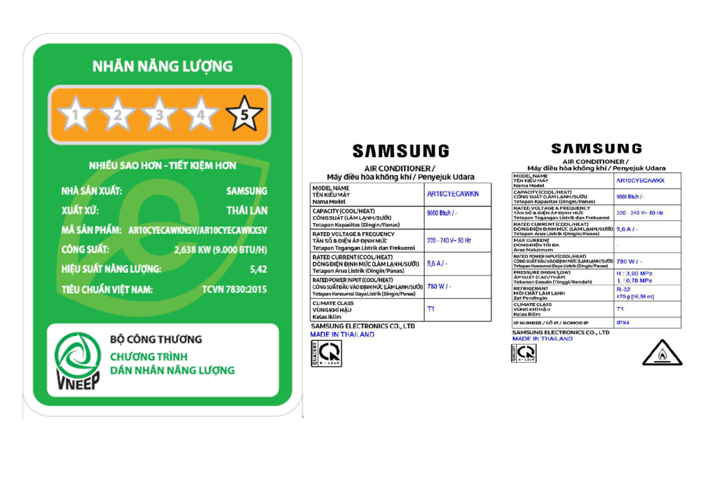 Máy lạnh Samsung Inverter 1 HP AR10CYFAAWKNSV