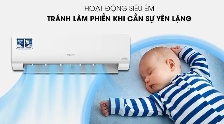 Máy lạnh Nagakawa Inverter 1 HP NIS-C09R2H10