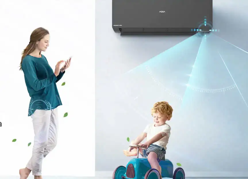 Máy lạnh AQUA Inverter 1 HP AQA-RUV10SAW