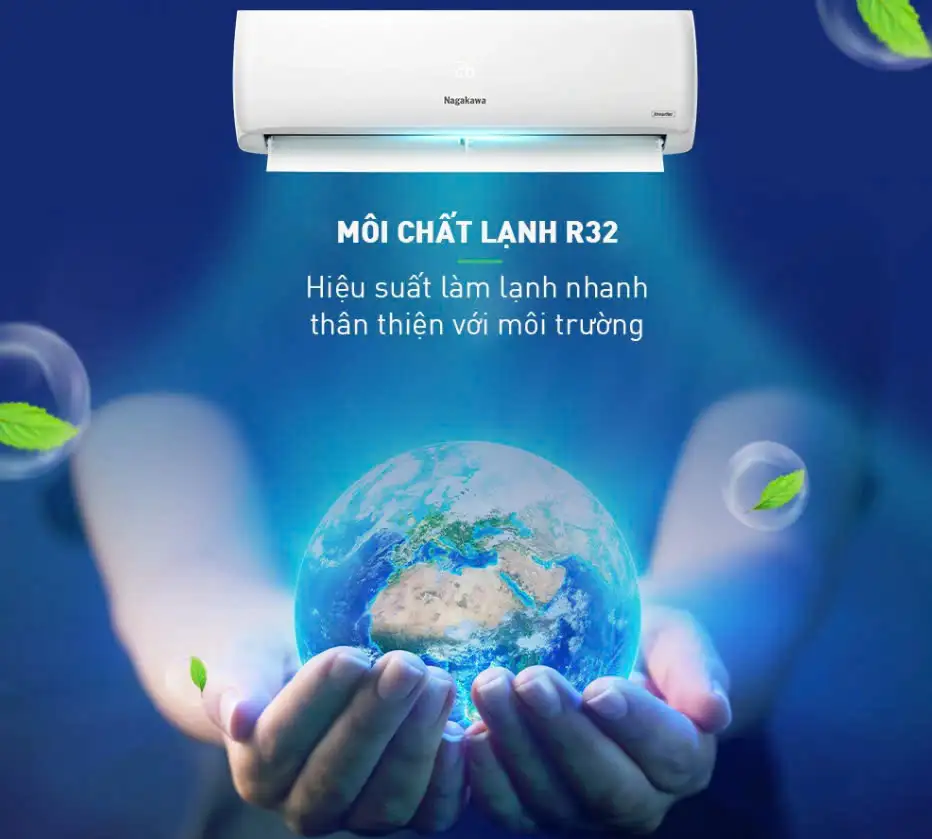 Máy lạnh Nagakawa Inverter 1 HP NIS-C09R2H08