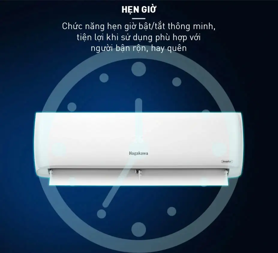 Máy lạnh Nagakawa Inverter 1 HP NIS-C09R2H08