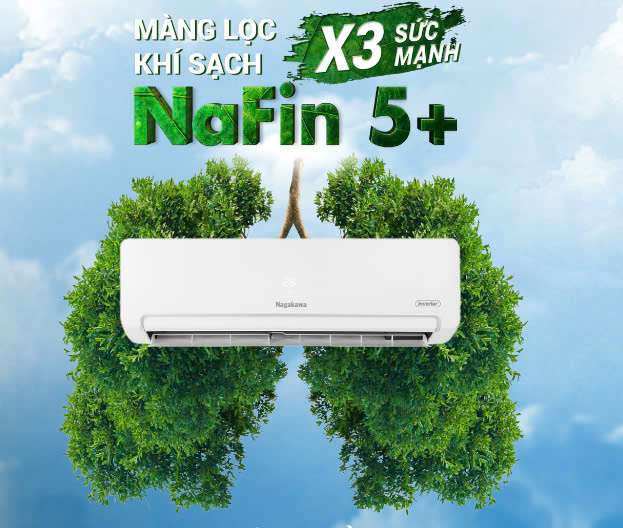 Máy lạnh Nagakawa Inverter 1 HP NIS-C09R2T28