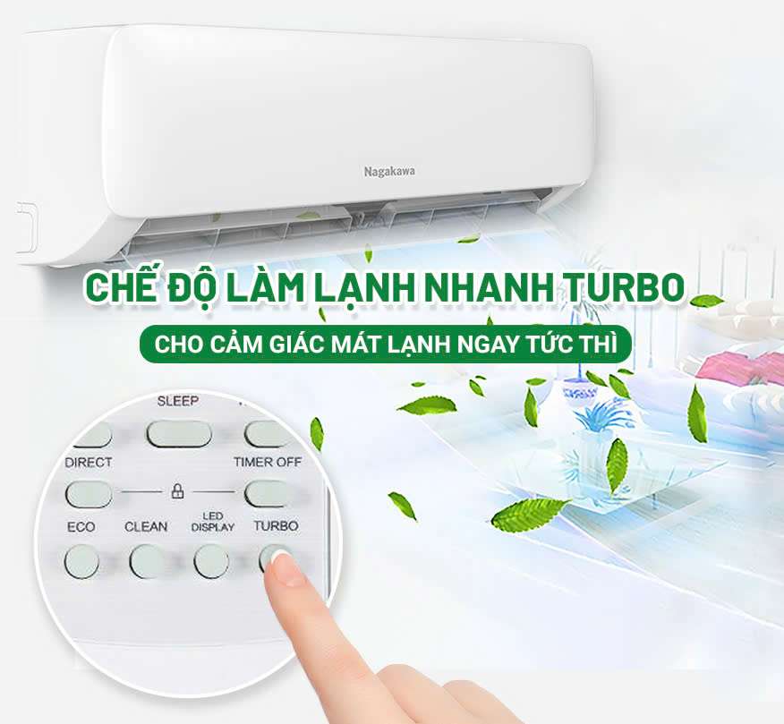 Máy lạnh Nagakawa 1 HP NS-C09R2M09
