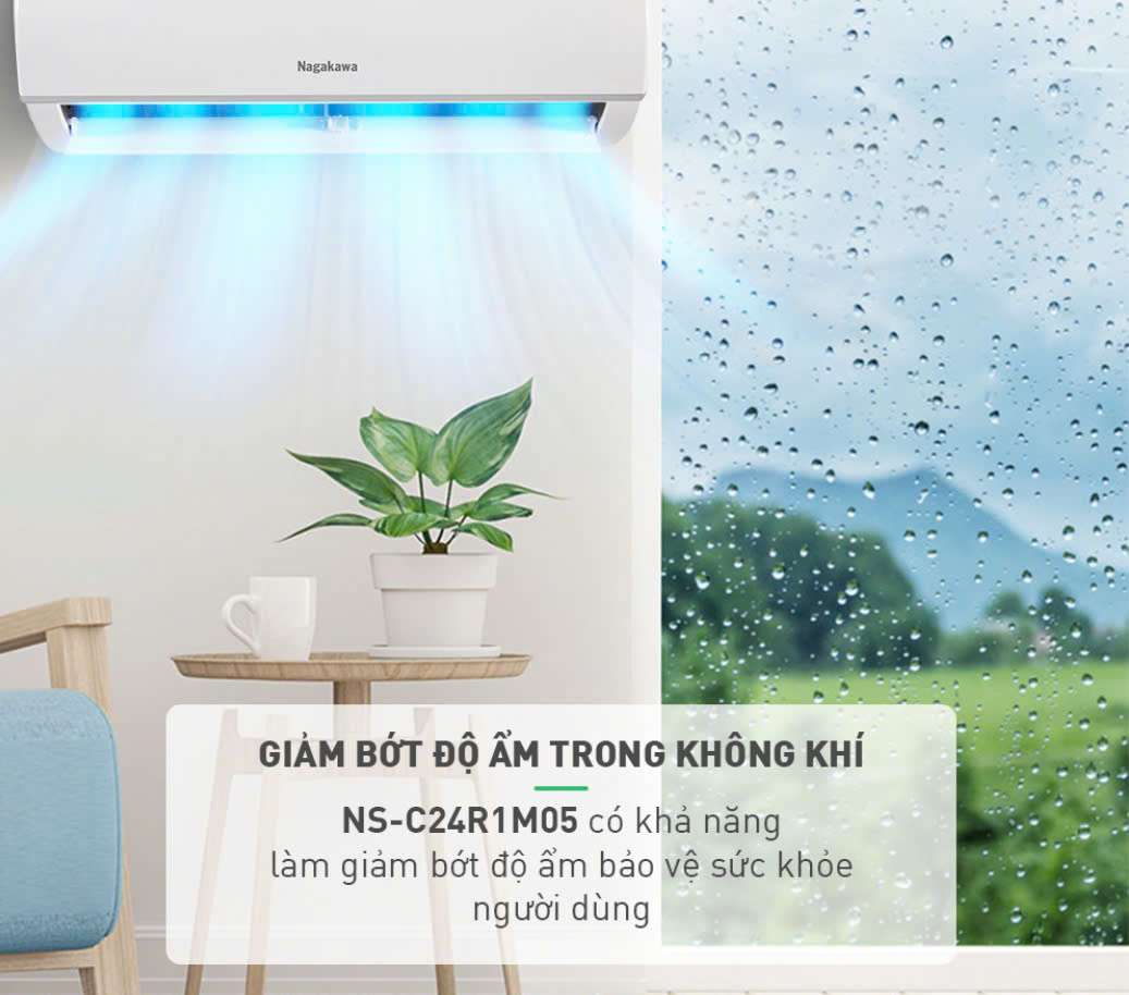 Máy lạnh Nagakawa 2.5 HP NS-C24R1M05