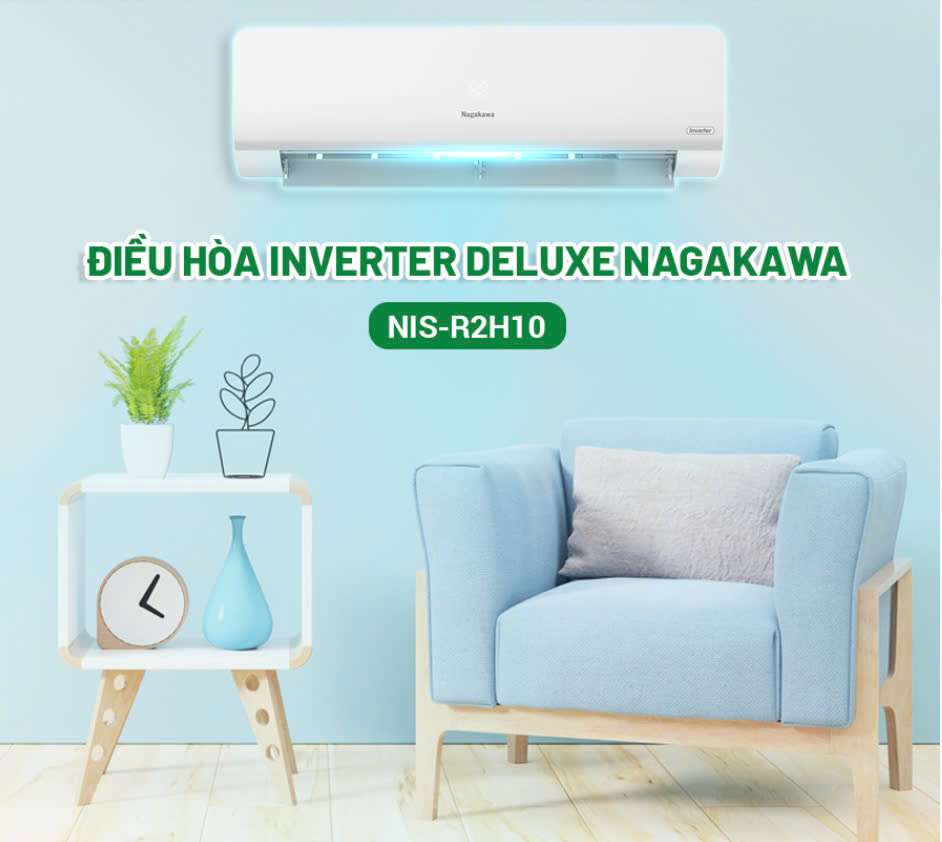 Máy lạnh Nagakawa Inverter 1 HP NIS-A09R2H10
