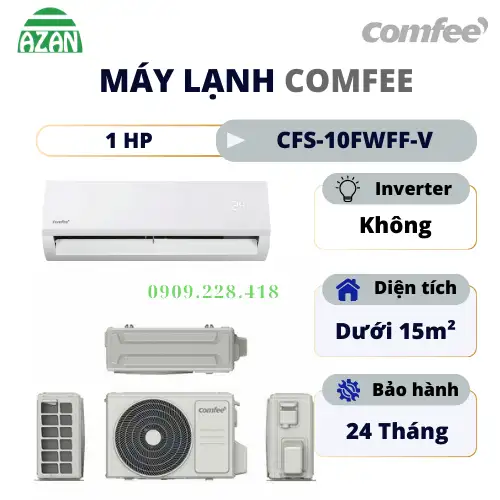 Máy lạnh Comfee 1 HP CFS-10FWFF-V