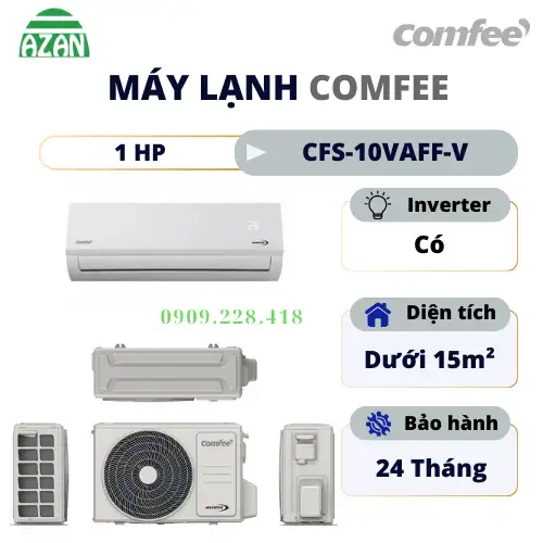 Máy lạnh Comfee Inverter 1 HP CFS-10VAFF-V