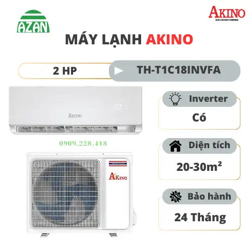 Máy lạnh Akino Inverter 2HP TH-T1C18INVFA
