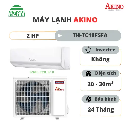 Máy lạnh Akino 2HP TH-TC18FSFA
