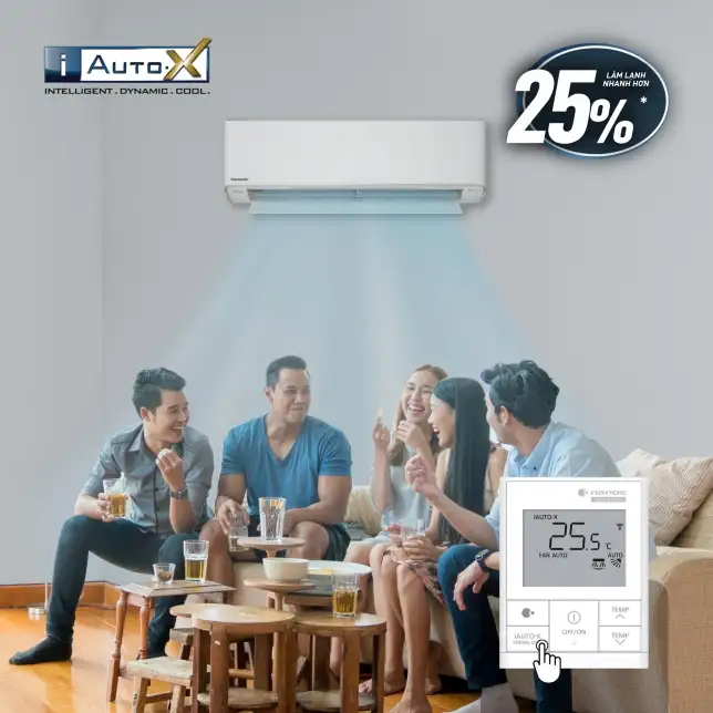 Máy lạnh Panasonic Inverter 1 HP CU/CS-XU9ZKH-8