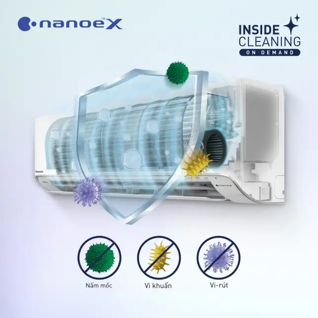 Máy lạnh Panasonic Inverter 1 HP CU/CS-XU9ZKH-8