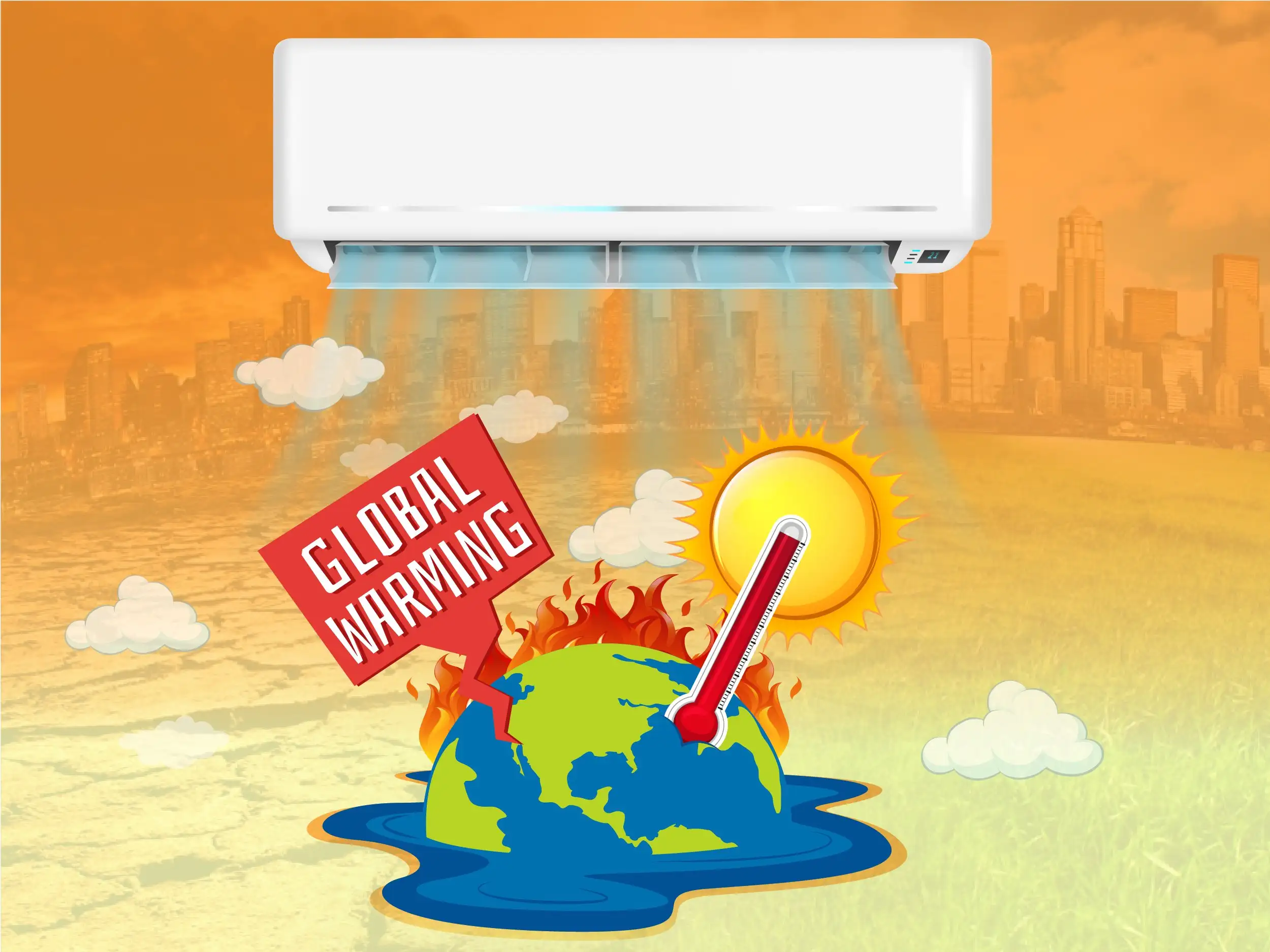 Tác động của máy lạnh đến môi trường và giải pháp
