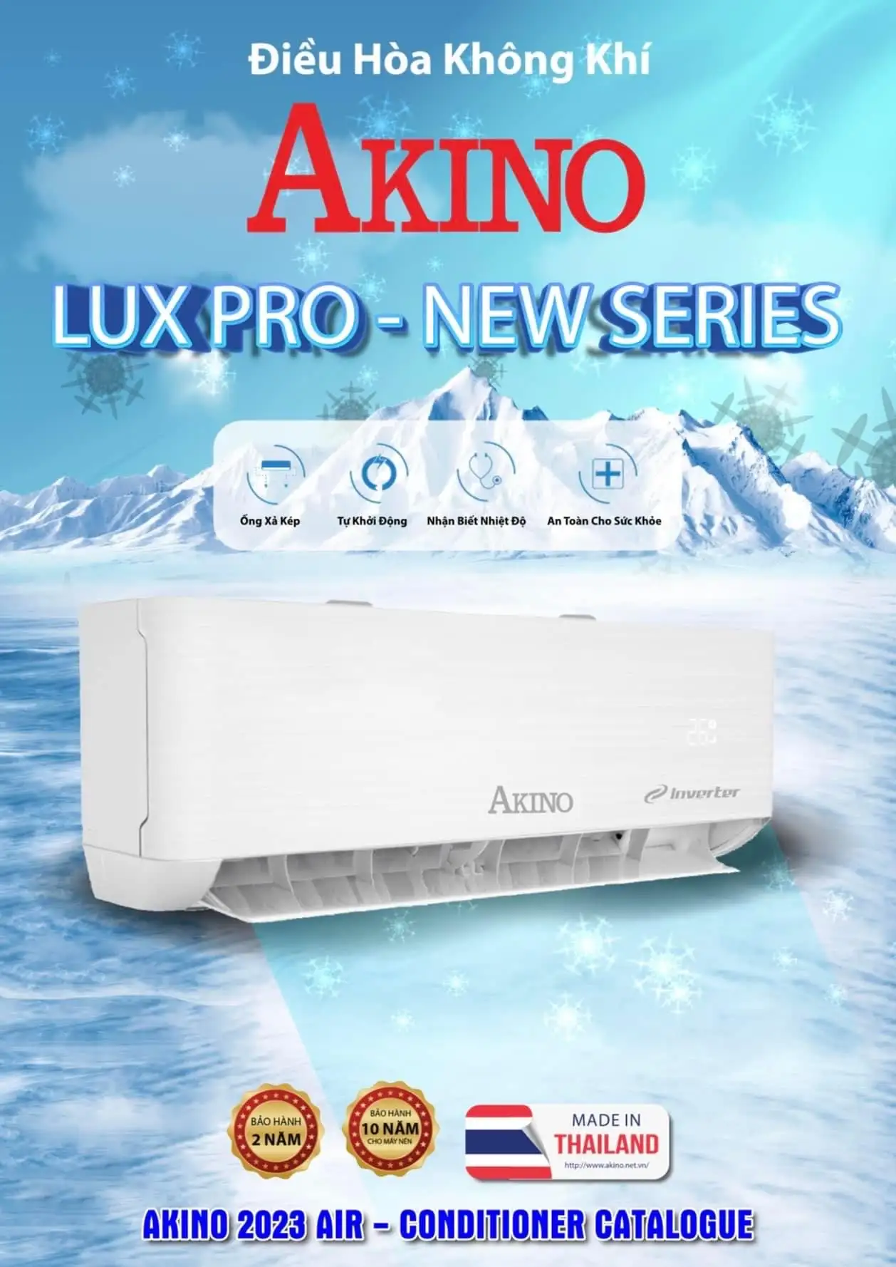 Máy lạnh Akino Inverter 1HP TH-T1C09INVFA
