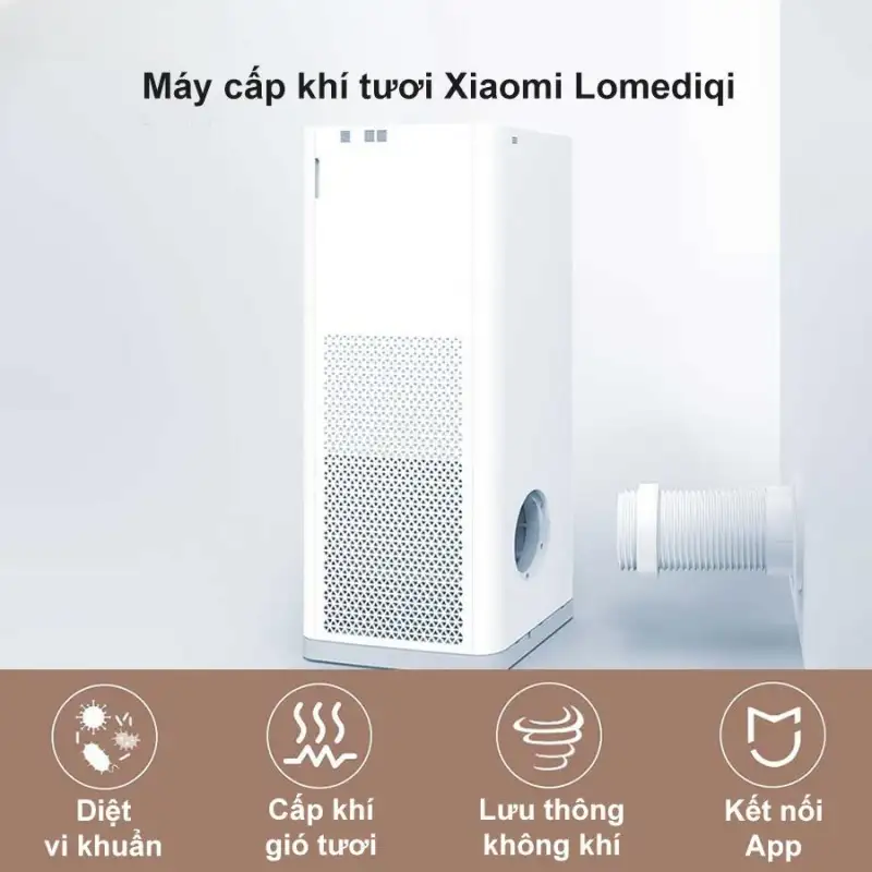 Máy lọc không khí cấp khí tươi Xiaomi Lomediqi DTH-A03