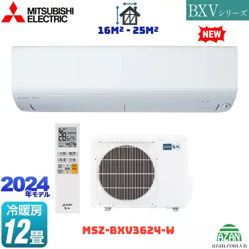 Máy lạnh Mitsubishi 1.75HP MSZ-BXV3624-W nội địa Nhật