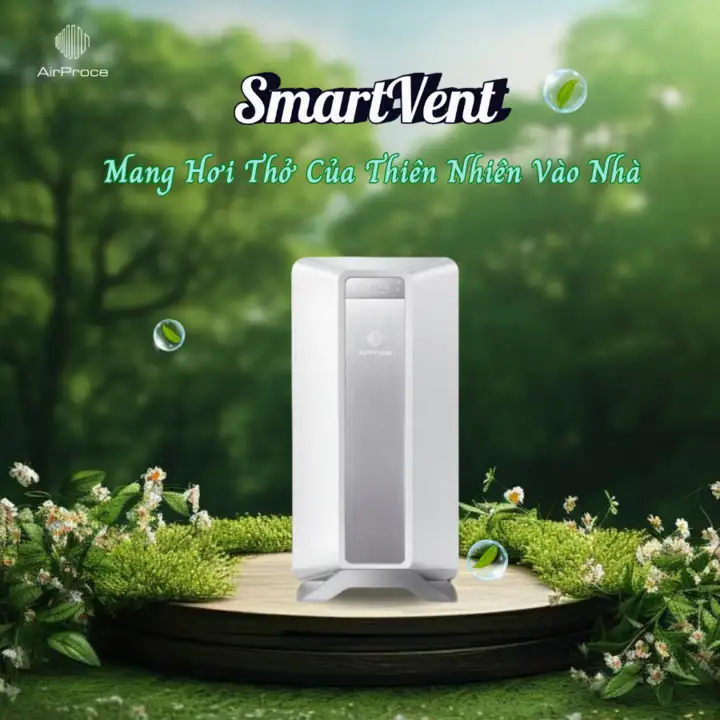Máy lọc và cấp khí tươi thông minh SMARTVENT