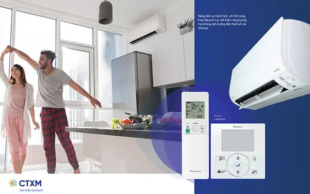 Dàn lạnh Multi NX Daikin 2 chiều Inverter 1HP CTXM25RVMV