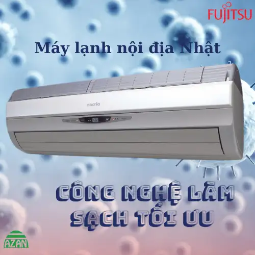 Công nghệ chống nấm mốc của dòng máy lạnh Nocria Fujitsu