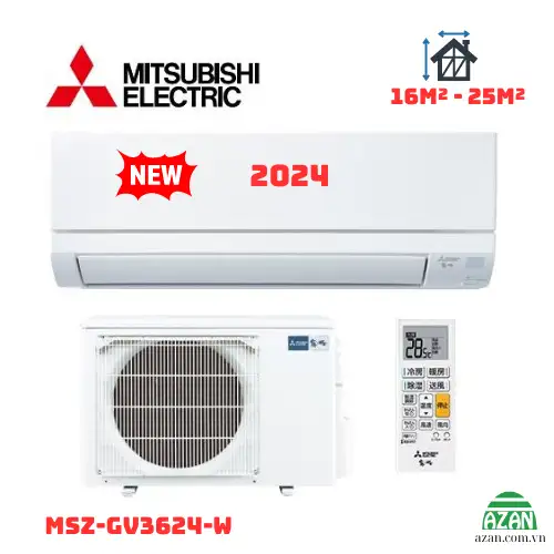 Máy lạnh nội địa Nhật Mitsubishi 1.75HP MSZ-GV3624-W