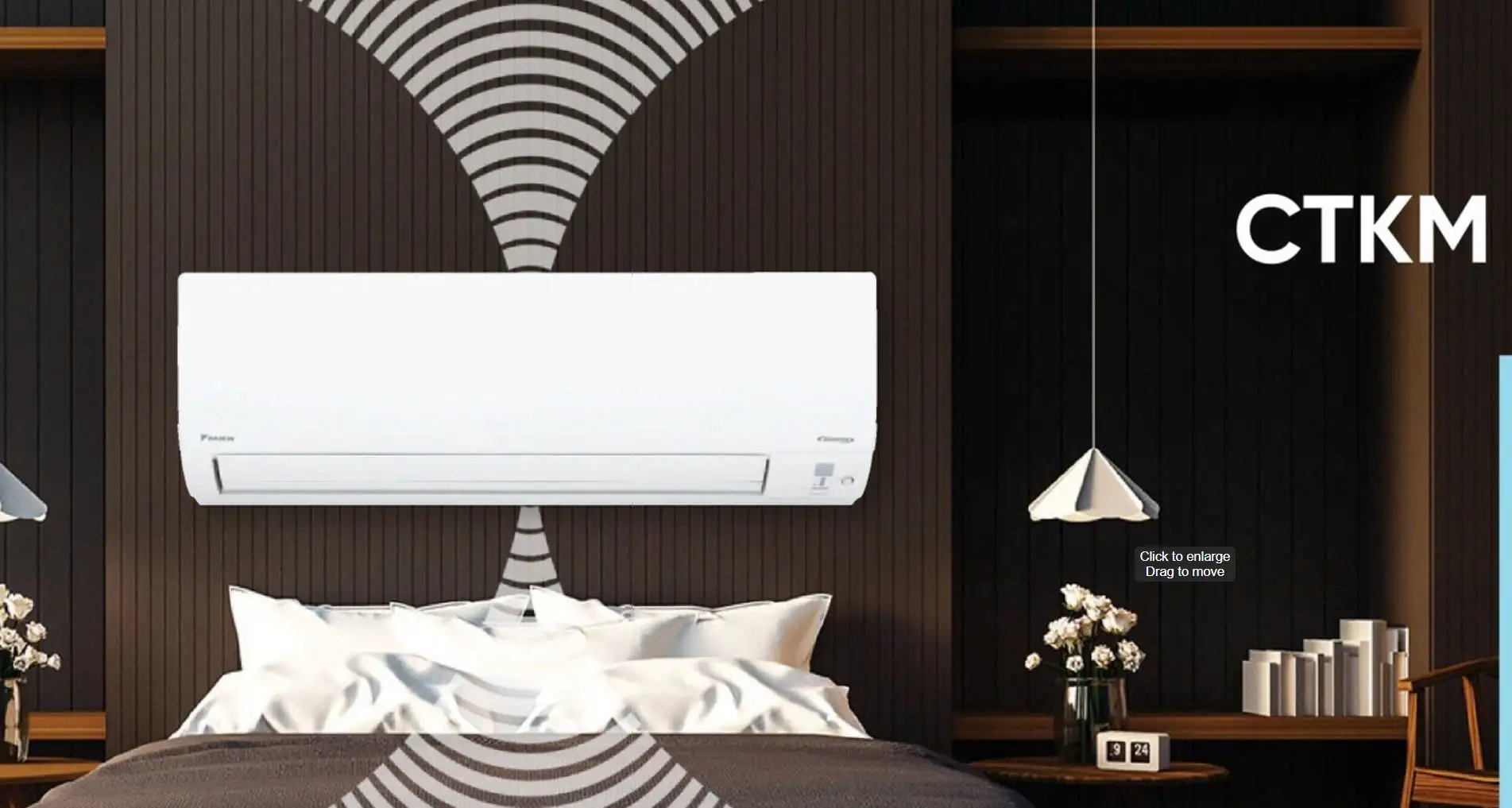 Dàn lạnh Multi NX Daikin Inverter 2.5HP CTKC60RVMV 1 Dàn lạnh Multi NX Daikin Inverter 1HP CTKM25RVMV