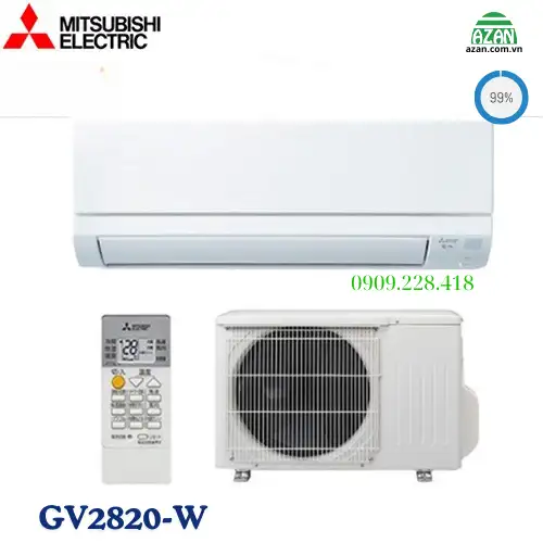 Máy lạnh Mitsubishi 1.5HP đấu giá nội địa Nhật 99% MSZ-GV2820-W