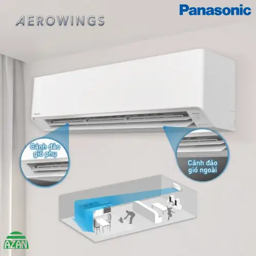 Khám phá cánh đảo gió Aerowings của máy lạnh Panasonic