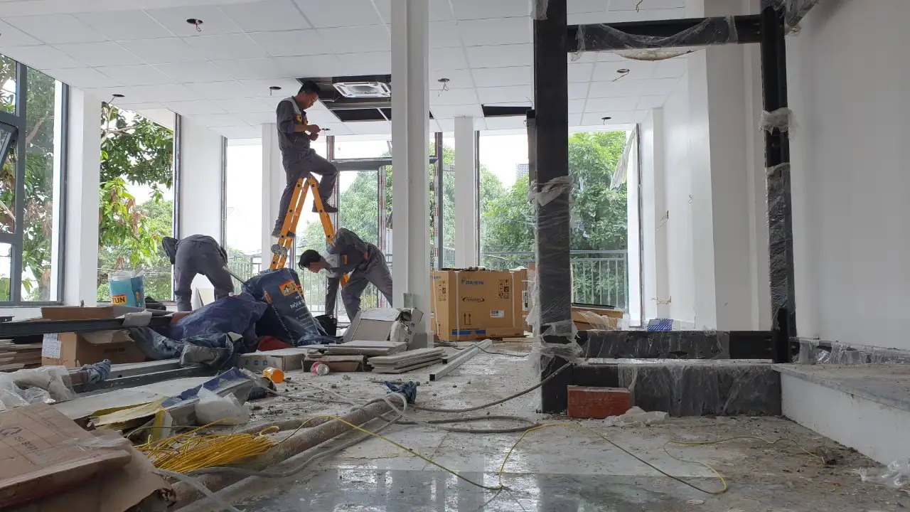 Dịch vụ thi công điều hòa trung tâm chuyên nghiệp